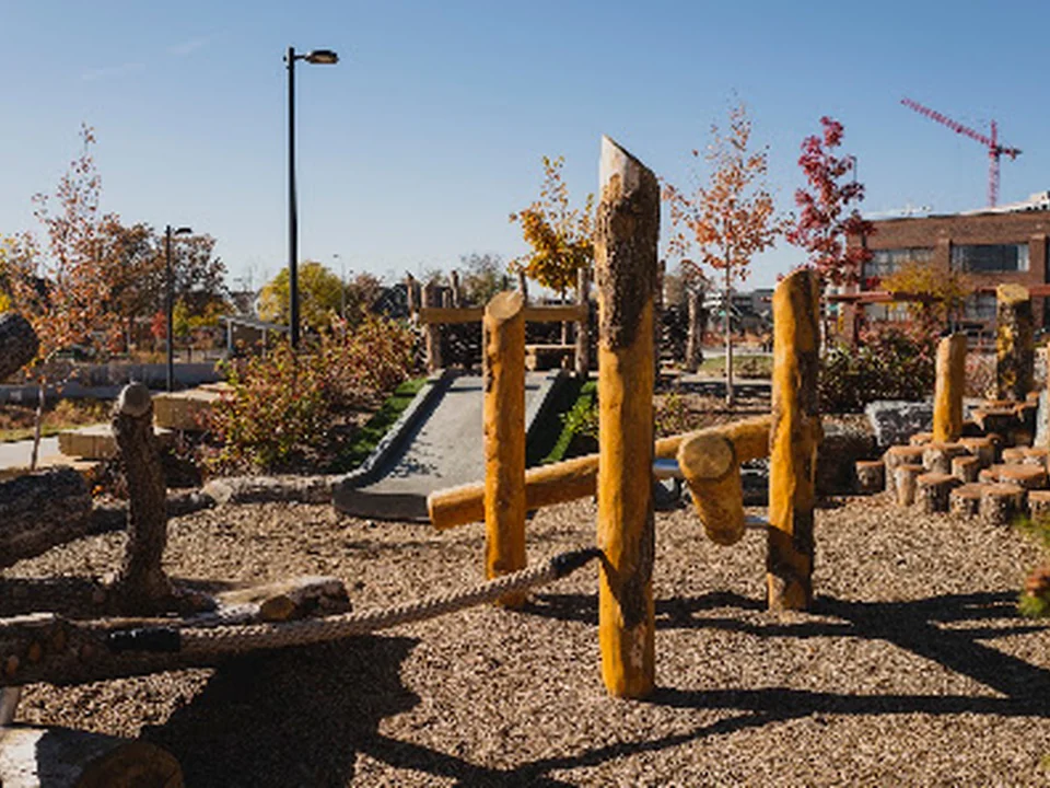Nature Playground at 39th Ave Greenway, Denver