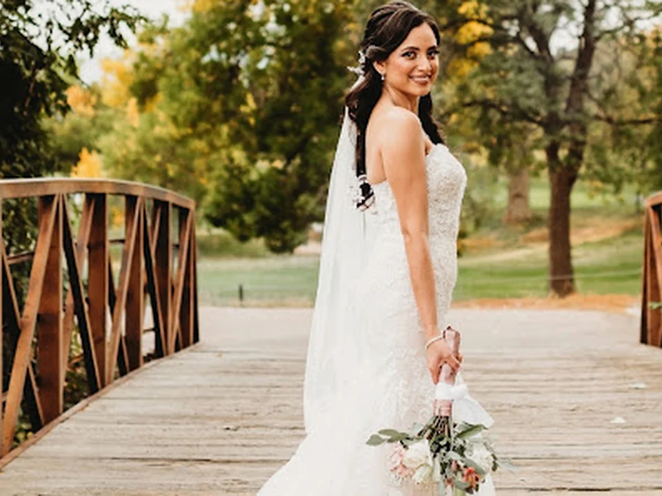 Gabriela Couture wedding dress alterations, Denver