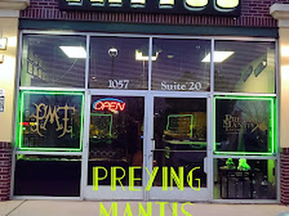 Preying Mantis Tattoo, Denver
