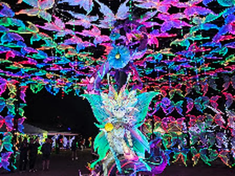 Bright Nights at Four Mile Historic Park, Denver